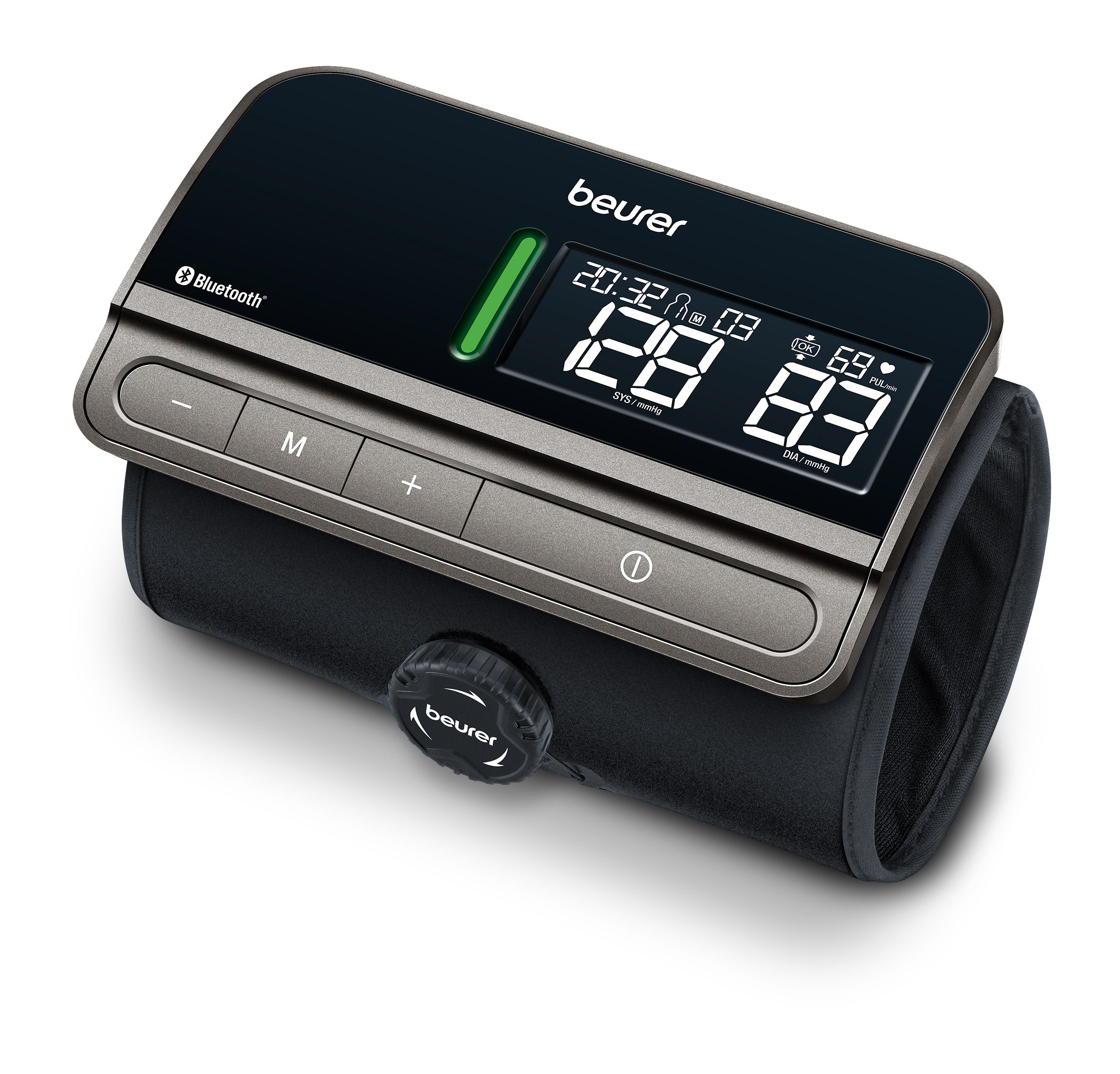 BEURER BM81 Upper Arm Blood Pressure Monitor EasyLock with Bluetooth 24-40cm