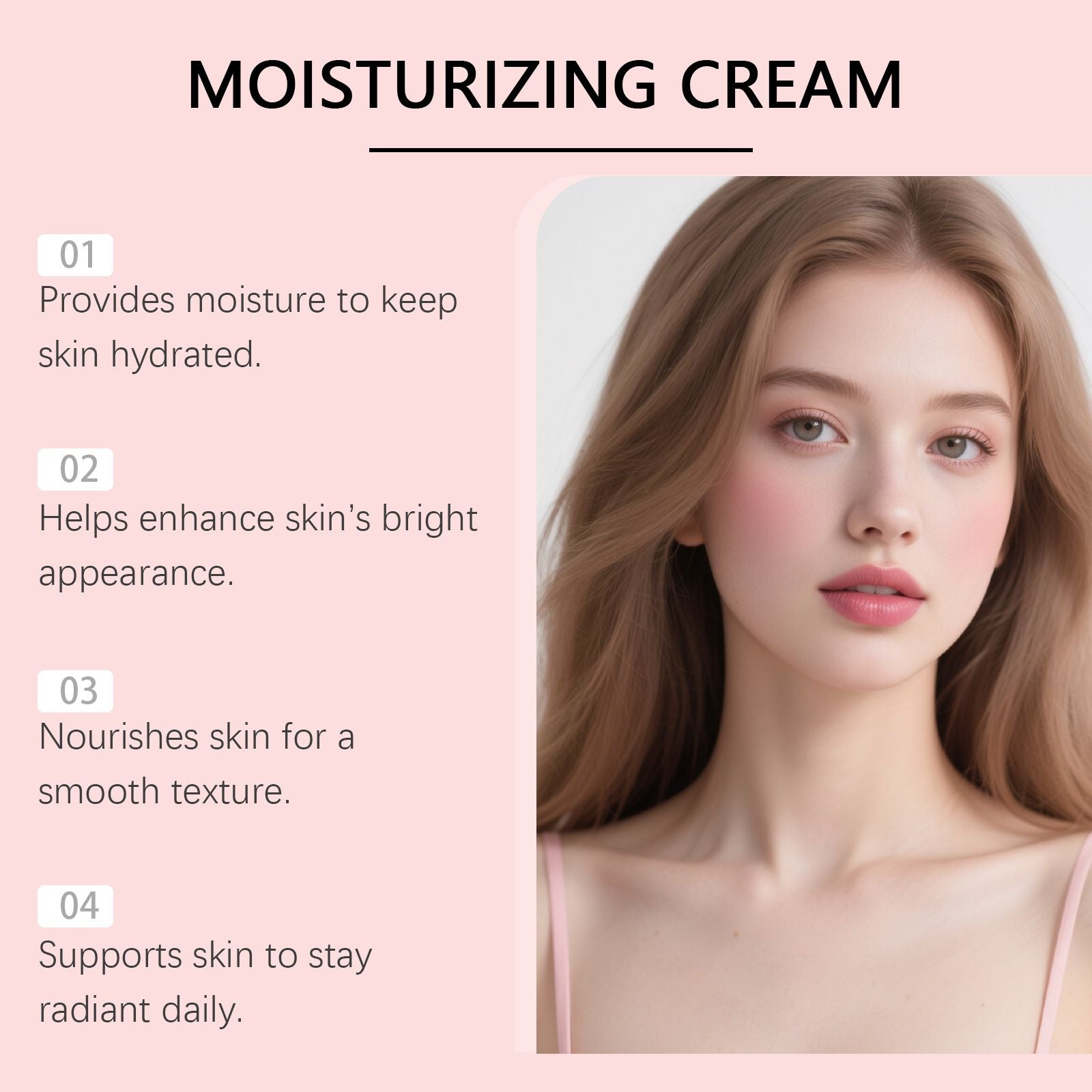 50g Centella Face Cream with Soothing and Moisturizing
