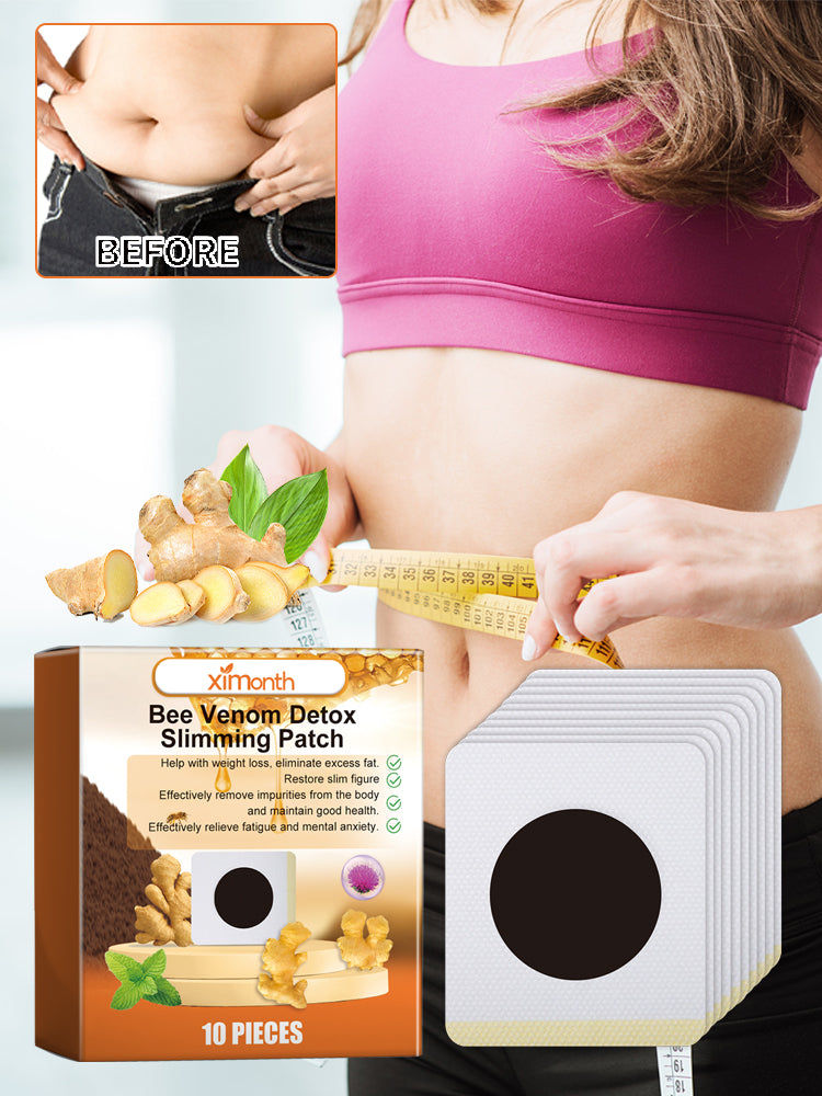 Bee-Venom Shaping Patch, Slimming Lymphatic Detox, Body & Arm Toning ,10pieces