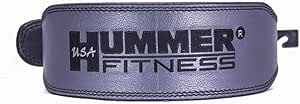 HUMMER USA Fitness 1993-01- Leather belt Grey/Blk (XL)