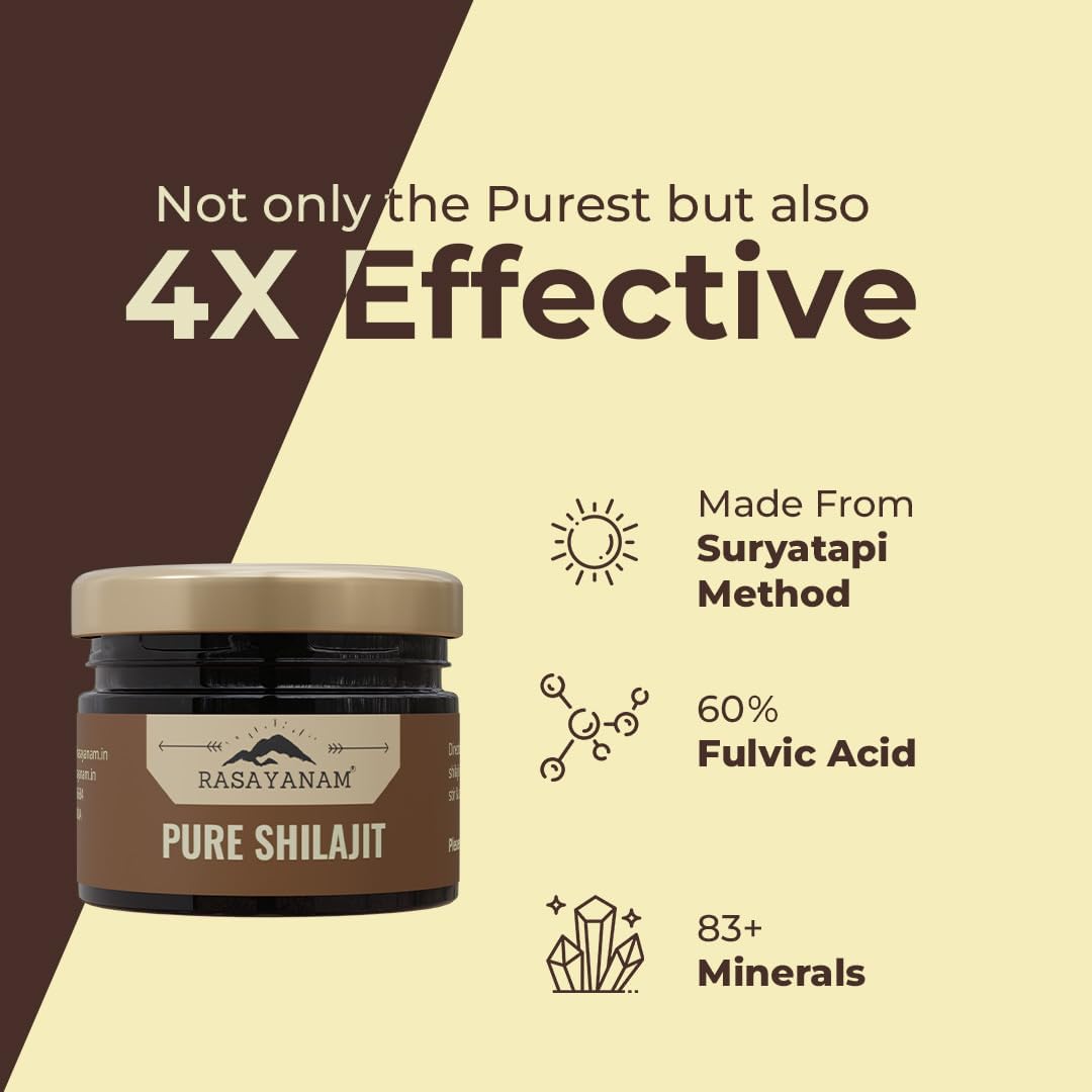 Rasayanam Pure Shilajit Resin 20gm