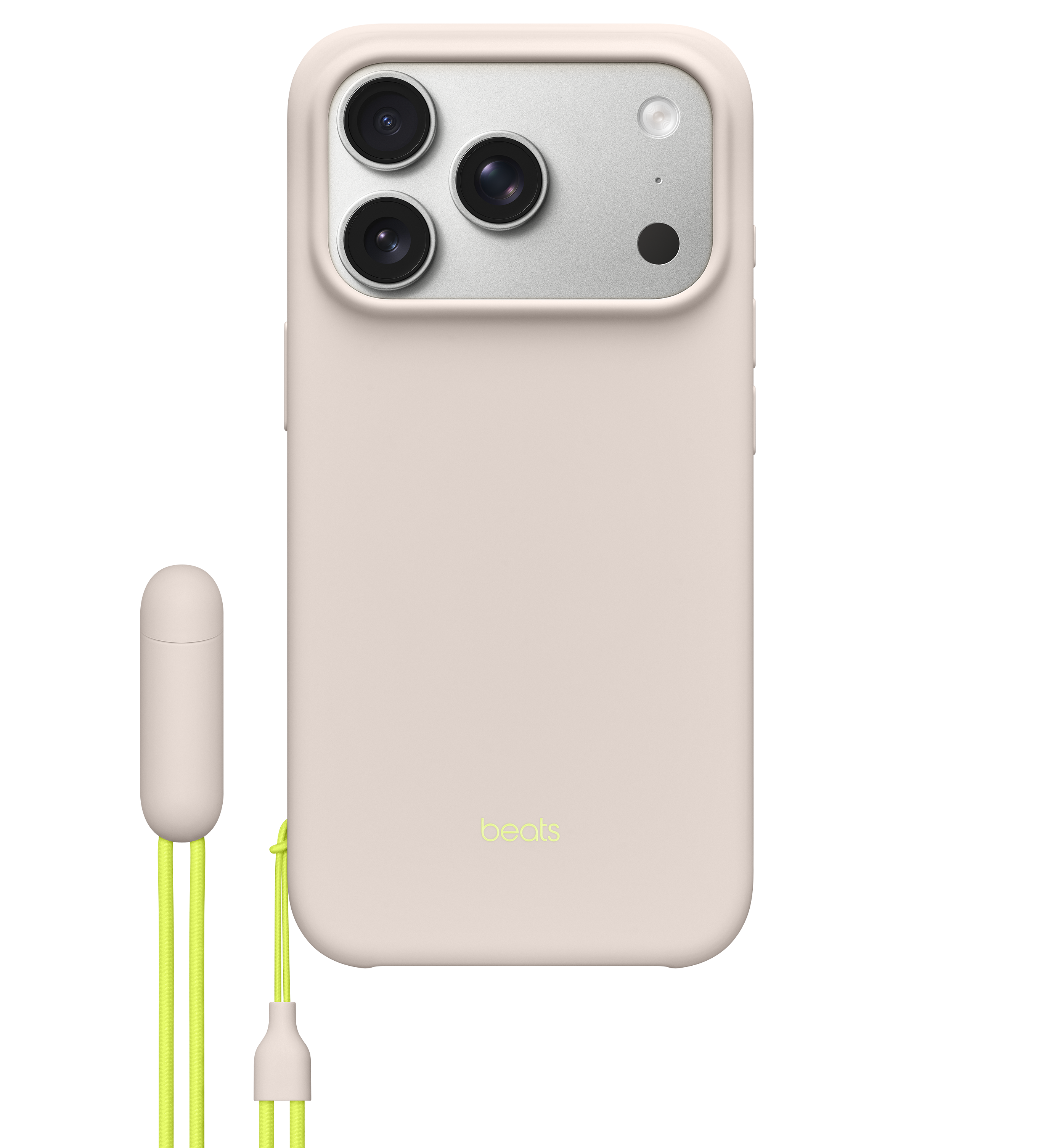 Beats iPhone 17 Pro Kickstand Case with MagSafe and Camera Control - Lime Stone