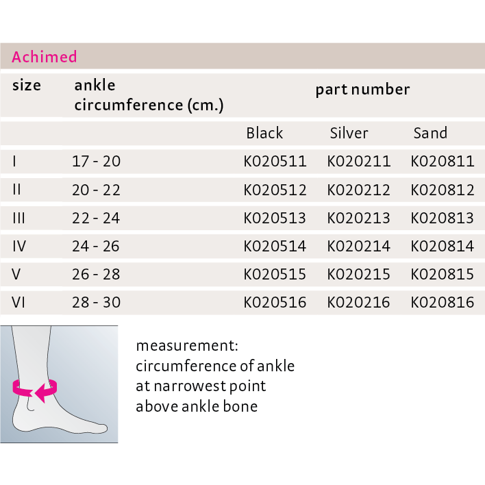 MEDI K020814 ACHIMED ANKLE SUPPORT