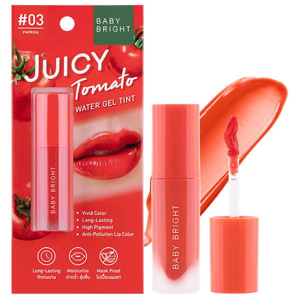 JUICY TOMATO WATER GEL TINT 2.5G BABY BRIGHT (M) #03 PAPRIKA