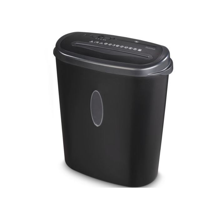 Hama 73050543 HOME X10CD آلة تمزيق الورق، آلة تمزيق الورق بمستوى أمان E3 P4 T4