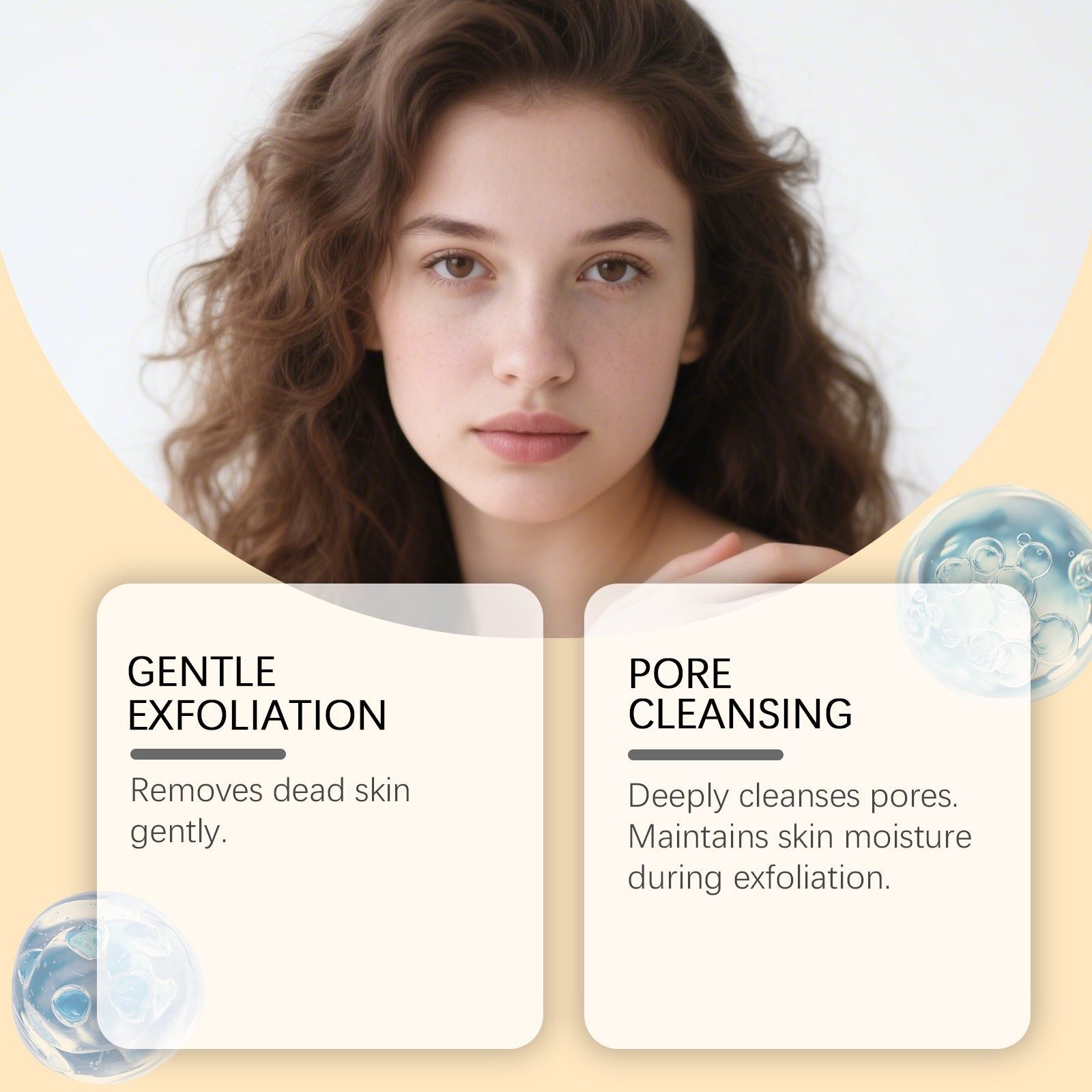 Cleansing Series Hydrating Gel, Gentle Exfoliation, Deep Pore Cleanser ,50g
