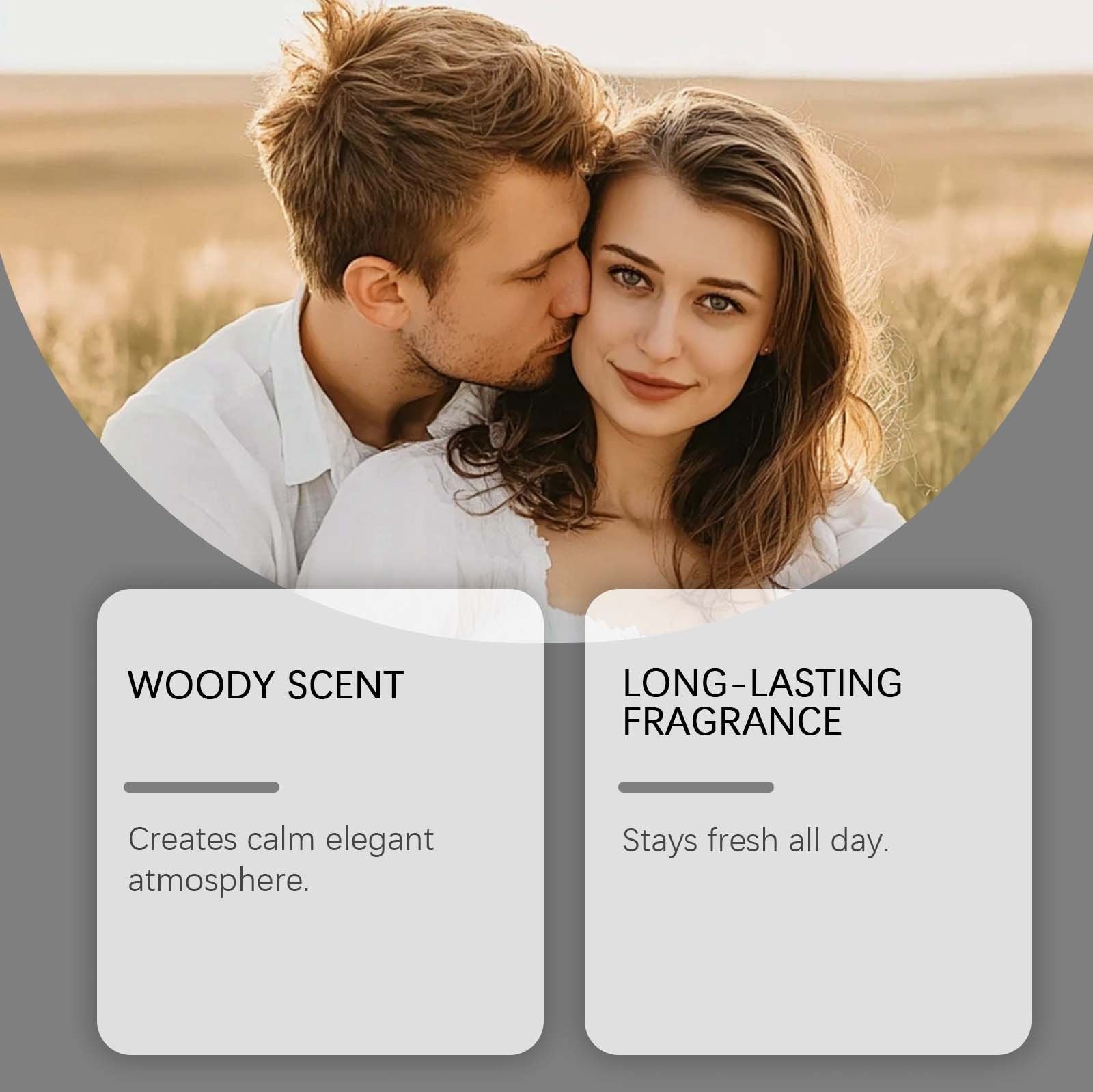 50ml Cedarwood Perfume with Fresh Woody and Long Wear