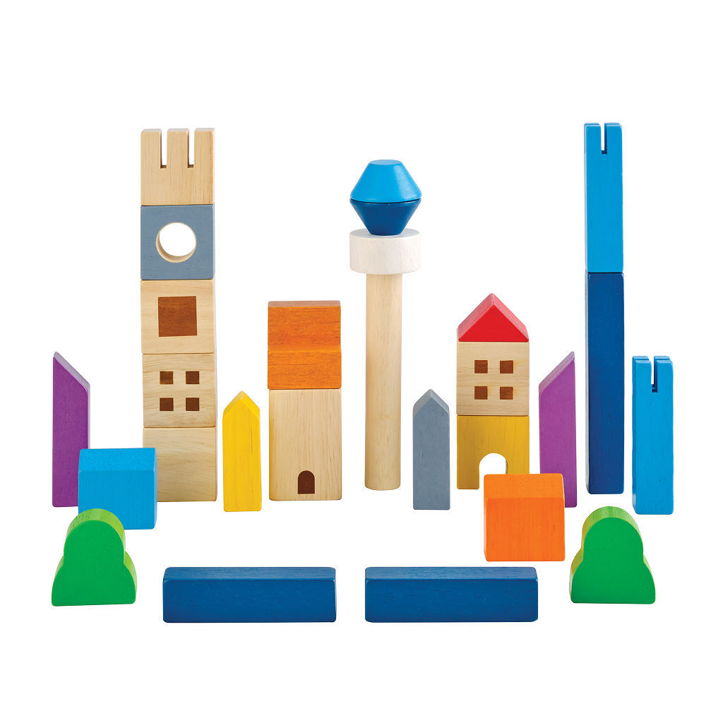 مكعبات «CityScape» من PlanToys