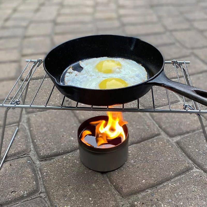 Portable Campfire Candles Smokeless Compact Fire Pit For Hiking Picnic BBQ