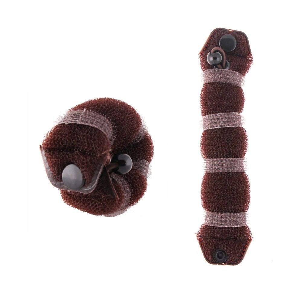 Onetech Hair Buns, Brown, 195x50mm