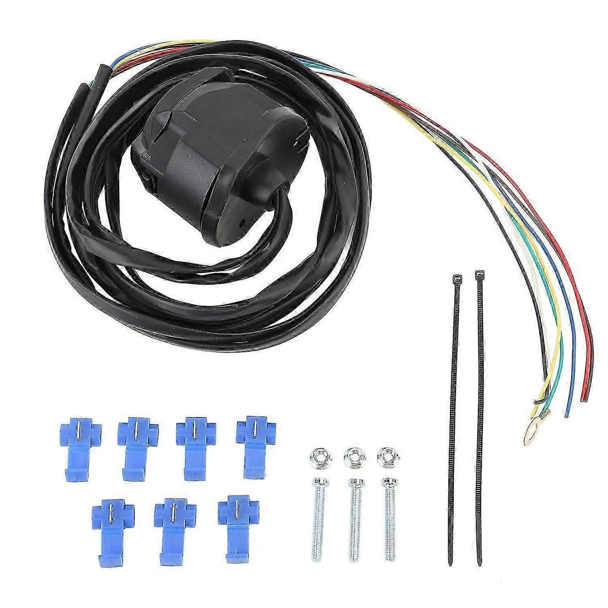 7-Pin Trailer Wiring Harness Kit With 1.5m Cable