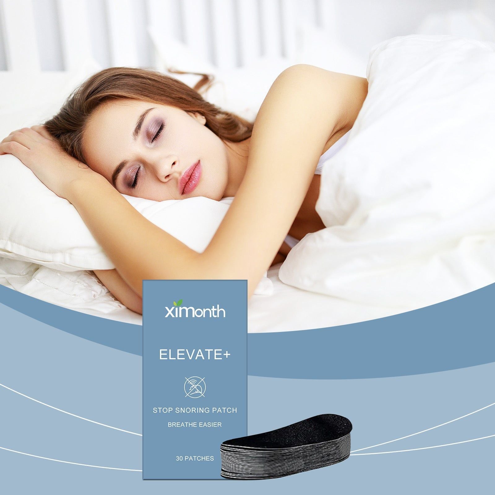Anti-Snoring Patch for Better Sleep, Natural Body Care, Quiet Night Rest ,30 patches