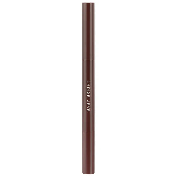 FLAT TIP EYEBROW PENCIL 0.16G BABY BRIGHT (M) #04 DUSKY BROWN