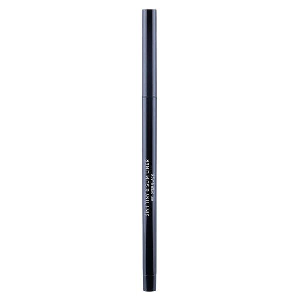 2 IN 1 TINY & SLIM LINER 0.1G BABY BRIGHT (M) #01 OVER BLACK