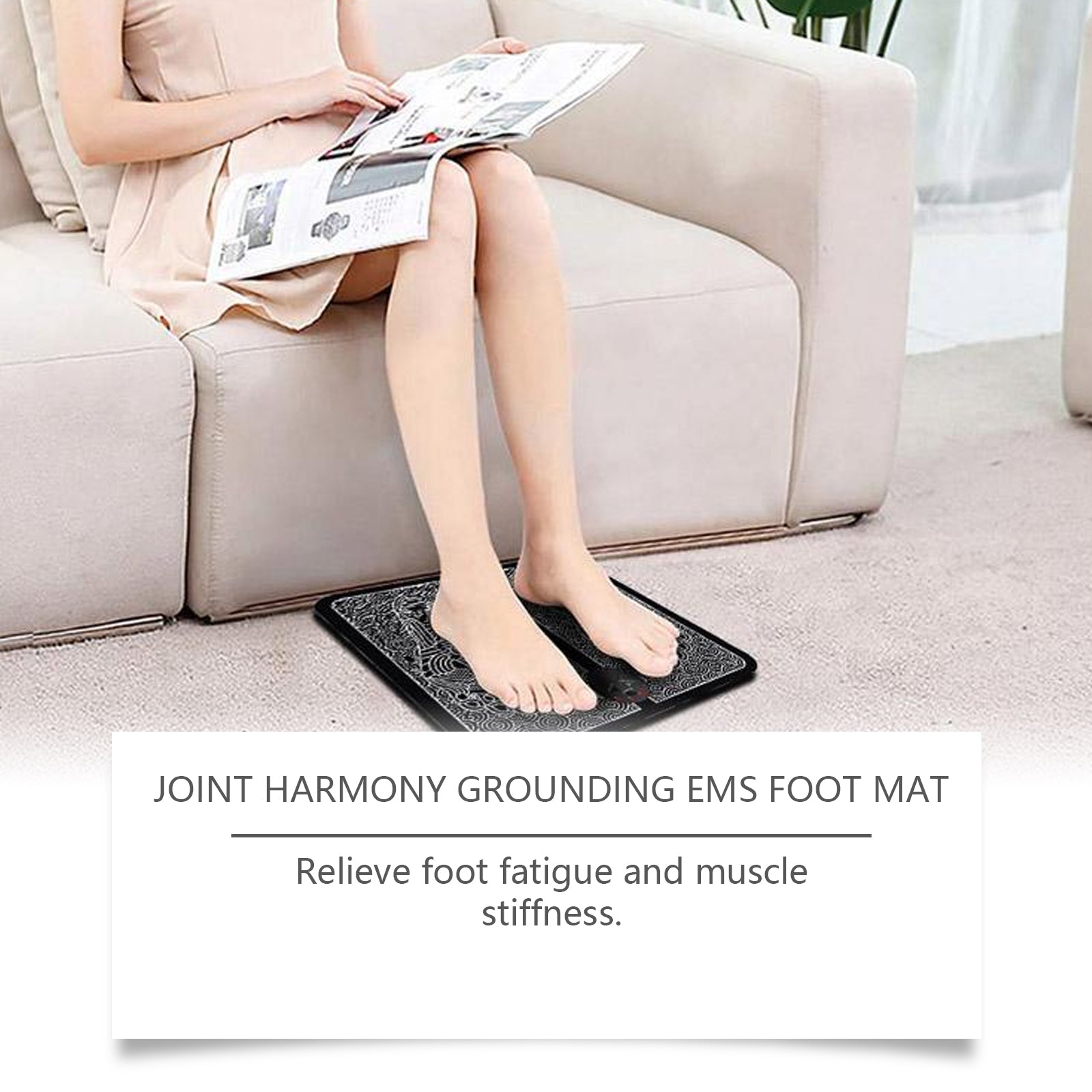 Revitalize Your Feet with EMS Foot Care Device, Portable, Easy to Use ,1pcs