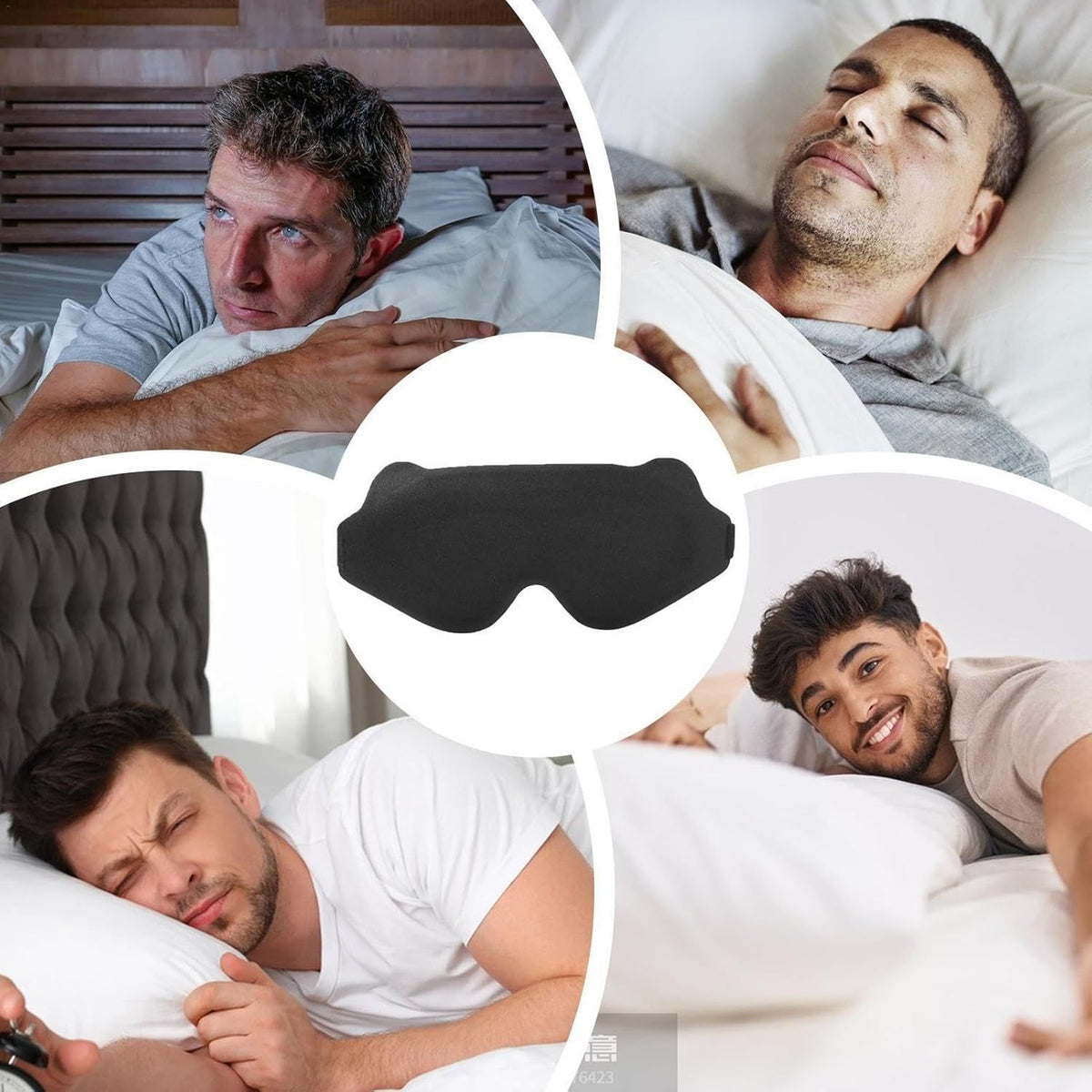 Light Blocking Eye Mask Sleep Mask for Eye Covering Travel Eye Cover