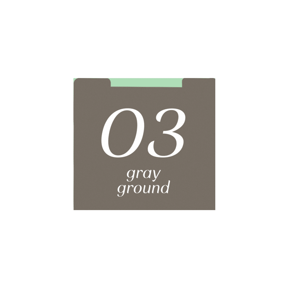 Aloe Vera Gel Eyebrow Liner 0.6g Baby Bright (M) 03 Gray Ground