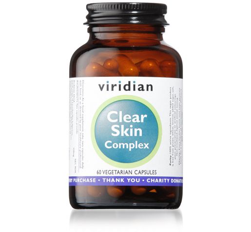 viridian Clear Skin Complex 60 Veg Caps