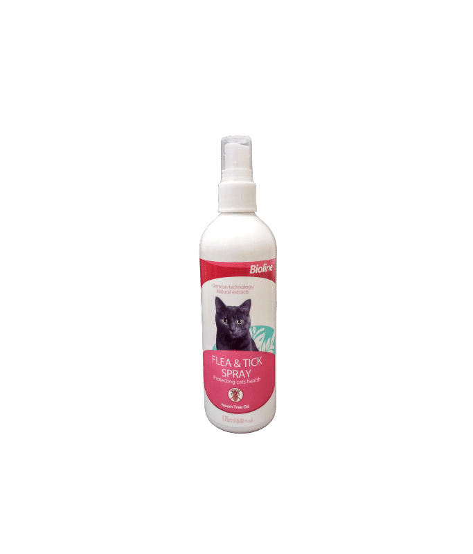 Bioline Flea And Tick Spray For Cat - 175ml