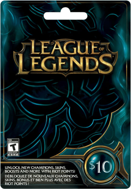 league of legends 10$ server(NA)