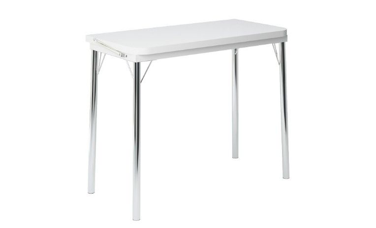 VersaFold White Folding Table with Chrome Legs #249