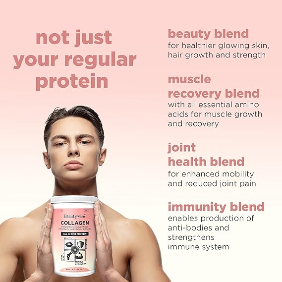 Beautywise All In One Collagen Proteins Powder 200G