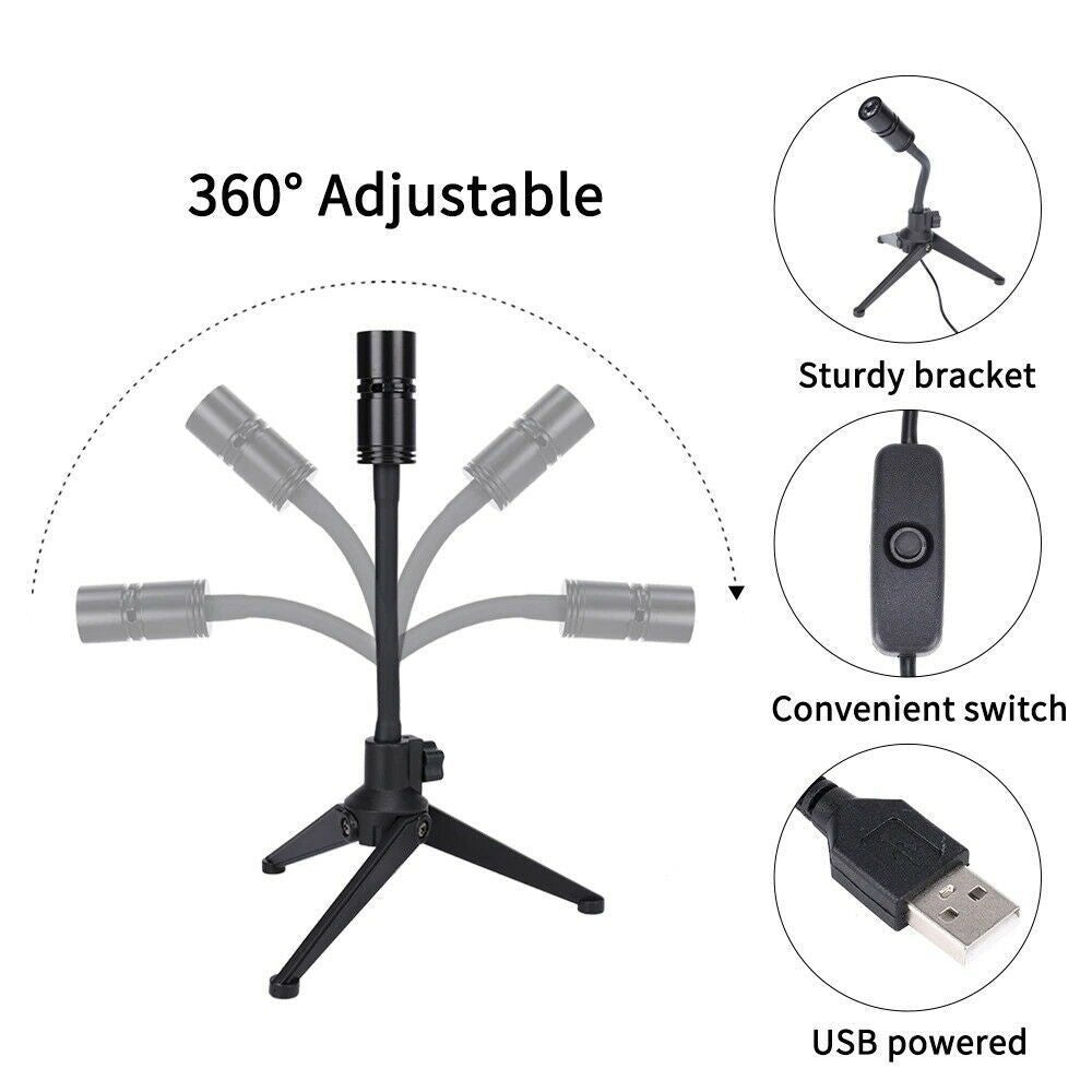 Moon Earth Projection LED Lamp Rotatable USB Background Night Light Bedroom Decoration