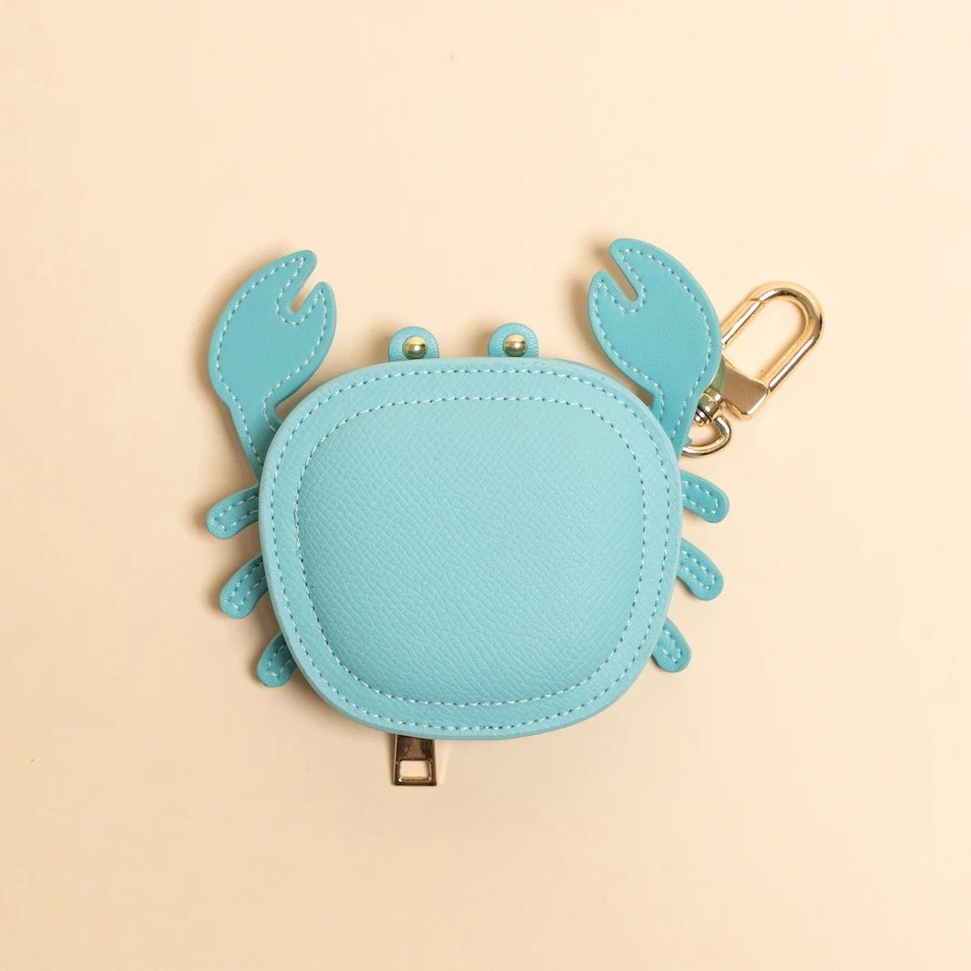 CuteCrab Leather Charm