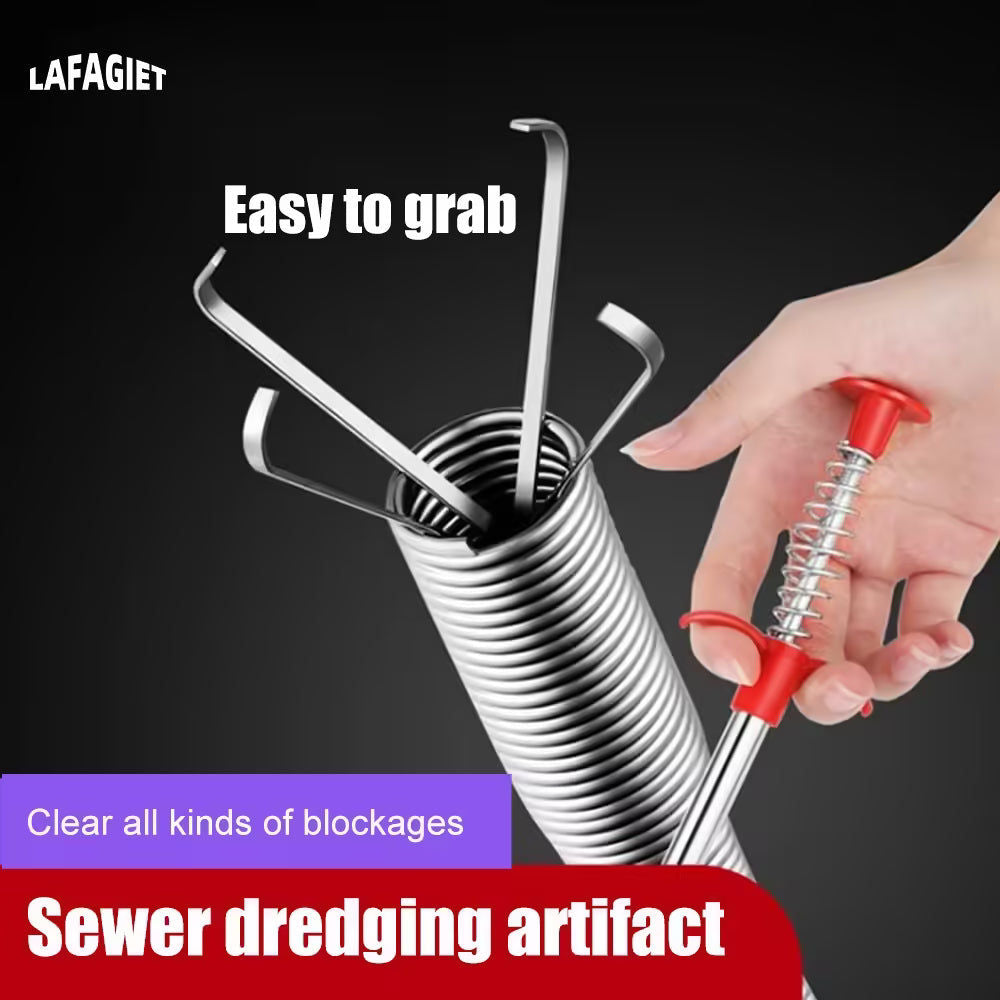 Sewer Pipe Clog Dredging Claw
