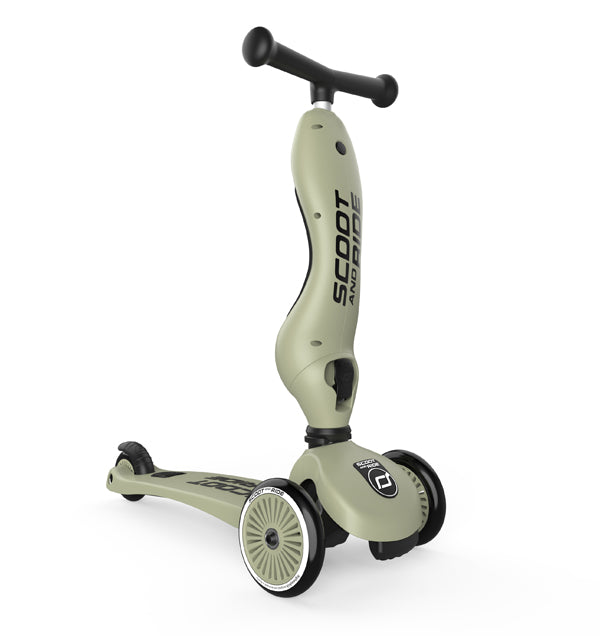 Scoot&Ride-Highwaykick 1 Olive