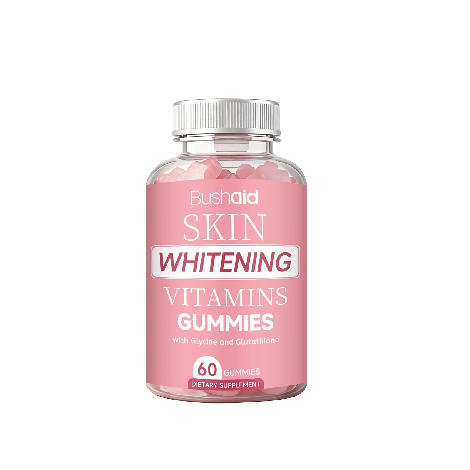 Brightening Vitamin Gummy Candies for Skin, Hair, Nails, Personal Care, Collagen Boost ,60 gummies