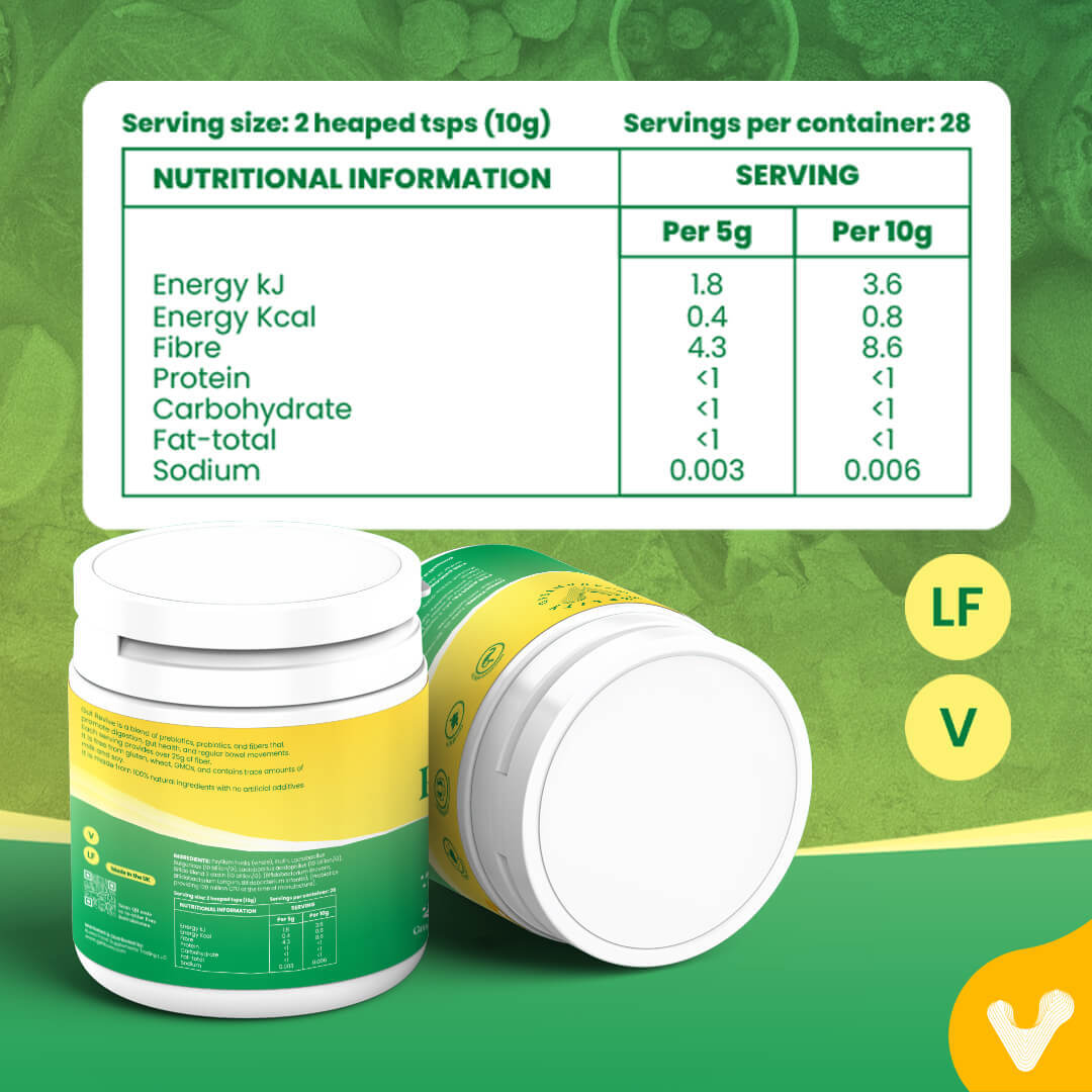 Valeo Berberine+ 90 Capsules & Valeo Gut Revive Powder 280g