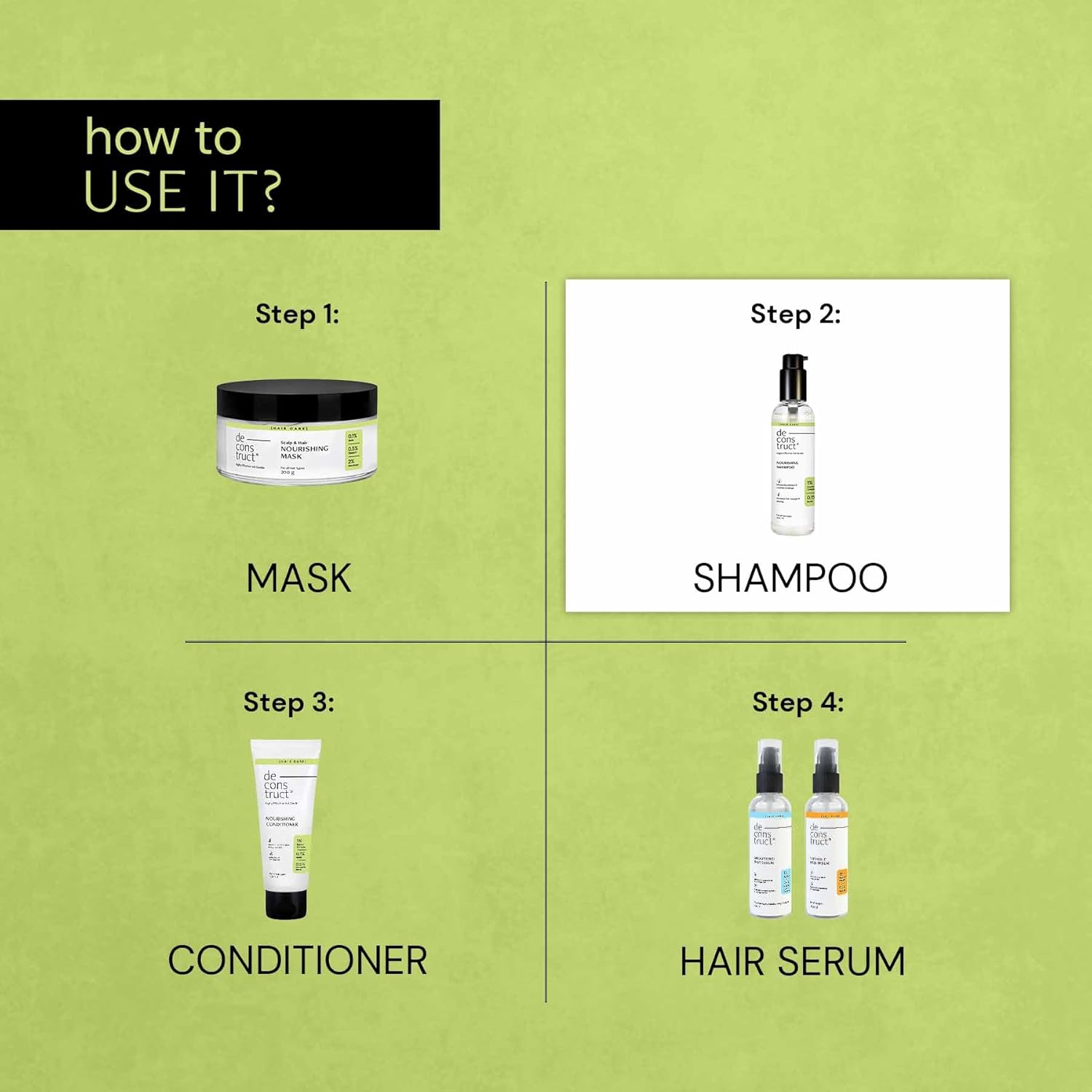 شامبو مغذي ديكونستركت 200 مل