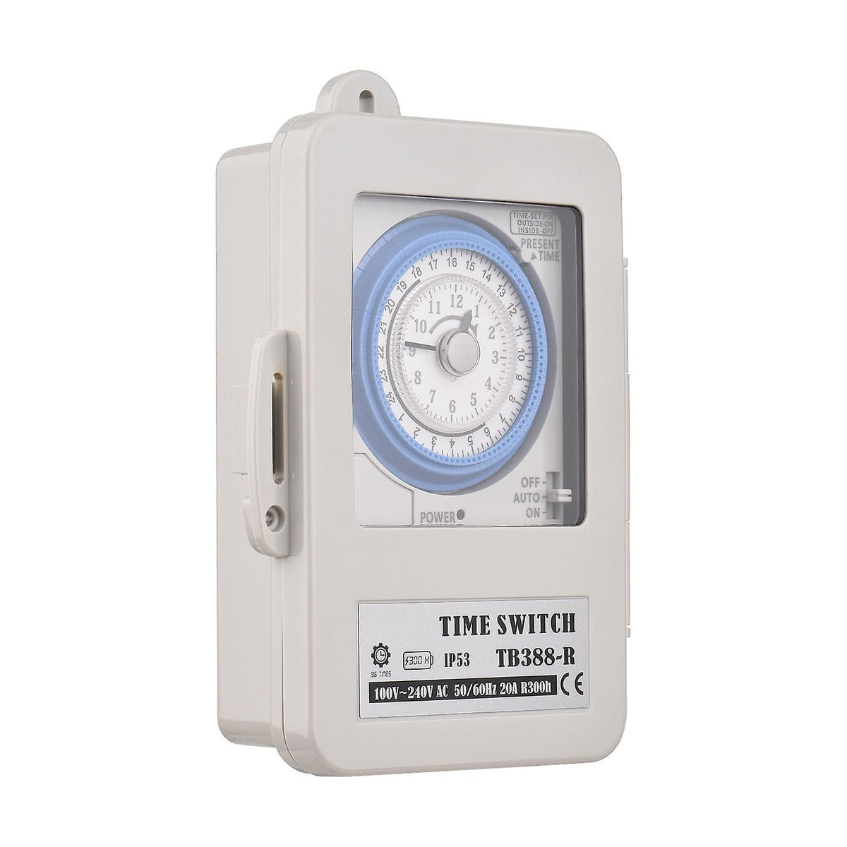 24H Mechanical Timer Switch IP53 Rated for Lights Fans and Equipment