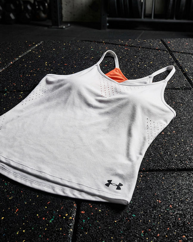 Under Armour White-orange asimetric design