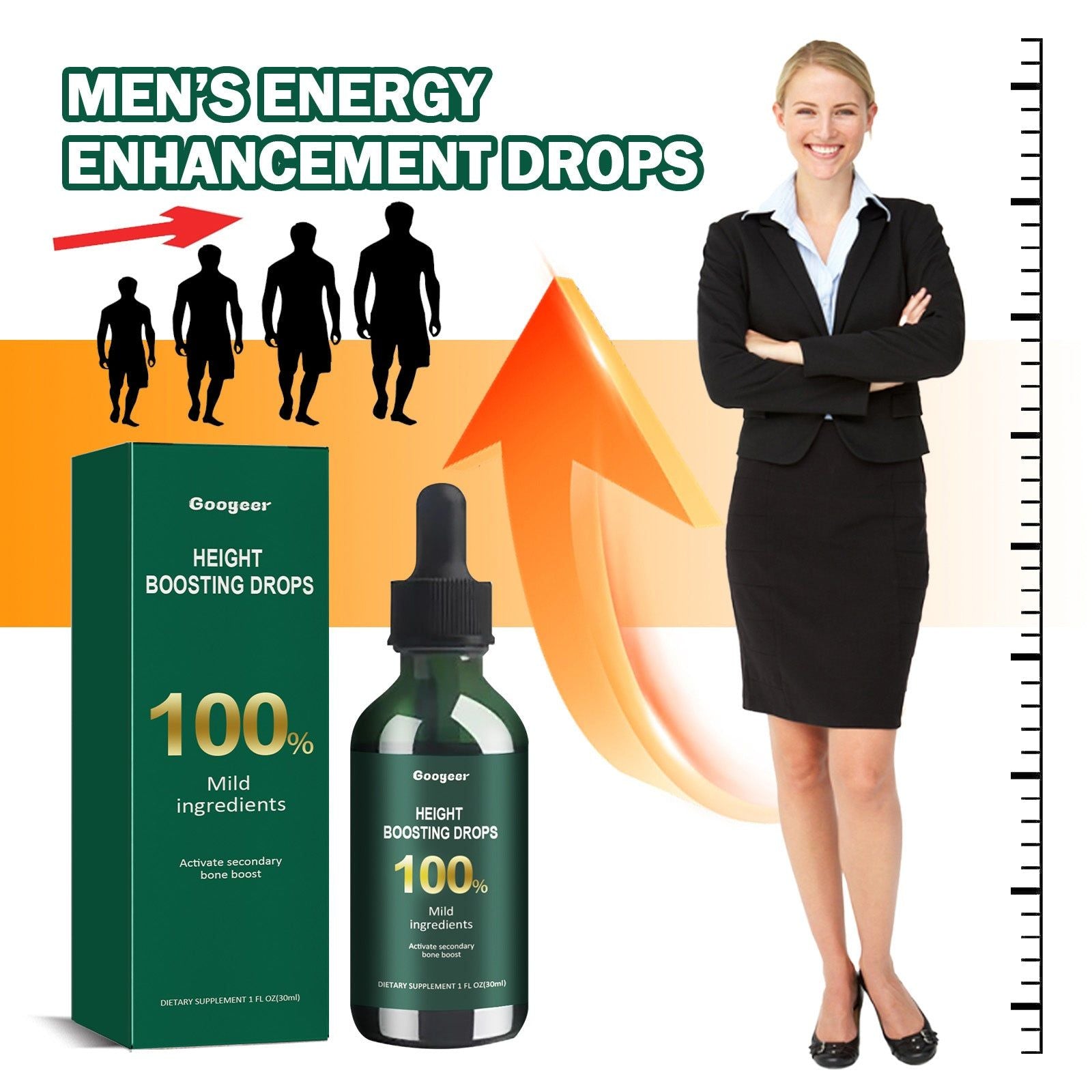 Boost Your Body Care, Height & Bone Strength with Our Supplements, Fast Results ,30ml