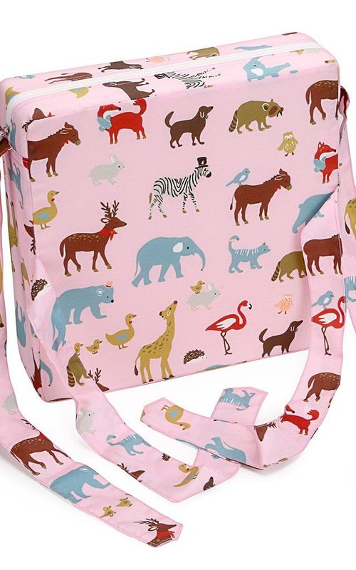 Toddler Booster Cushion Baby Chair Pad Heightening Dining Chair Cushion Cartoon Seat Mat
