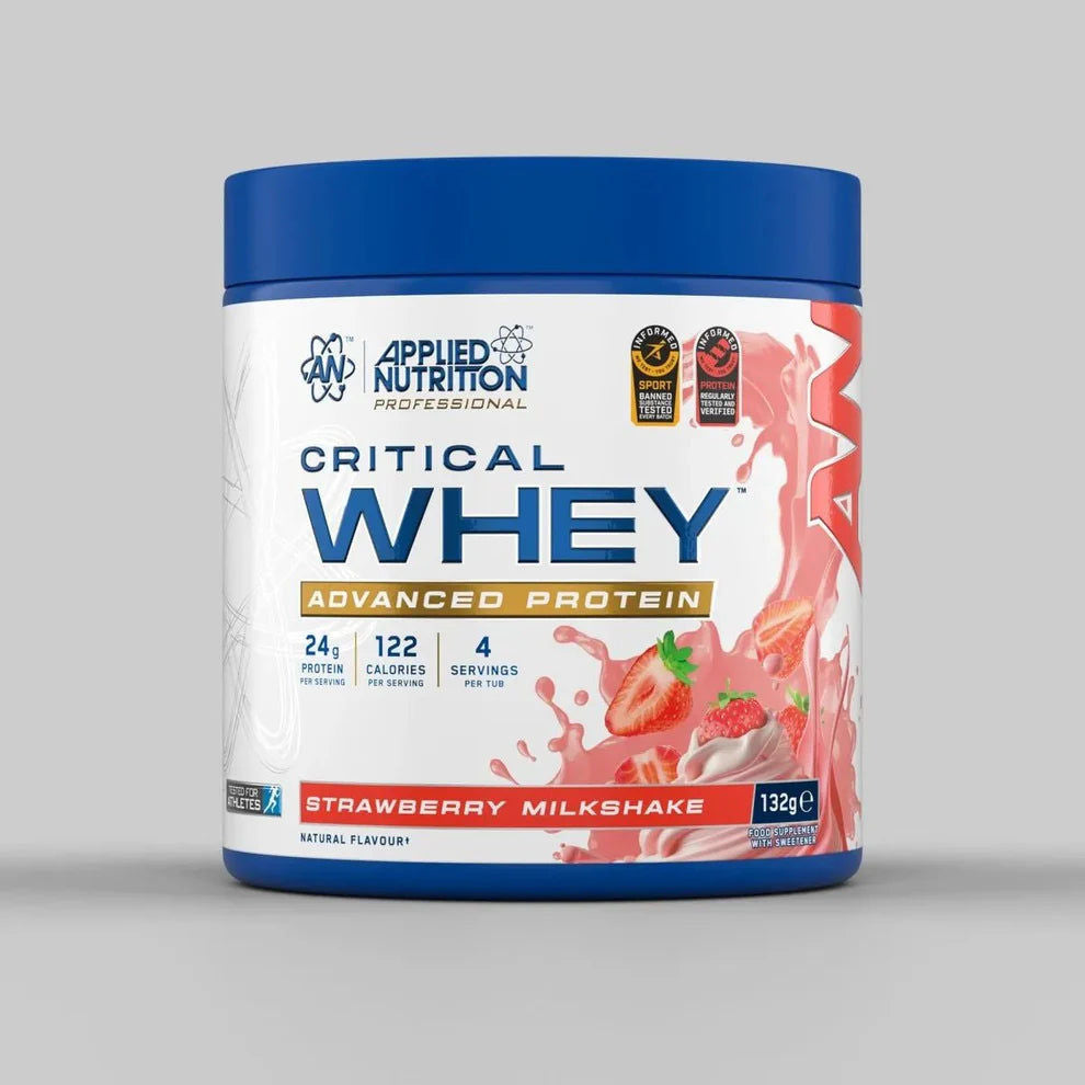 AN CRITICAL WHEY 132G STRAWBERRY MILKSHAKE