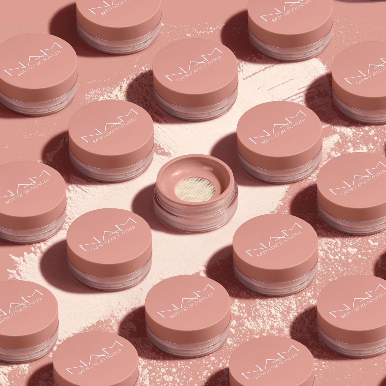NAM Satin Loose Powder, Soft-Focus Matte Finish For Flawless Skin