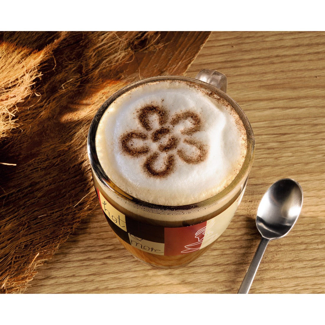 XAVAX 111109 Stainless Steel Decorating Stencil for Cappuccinos