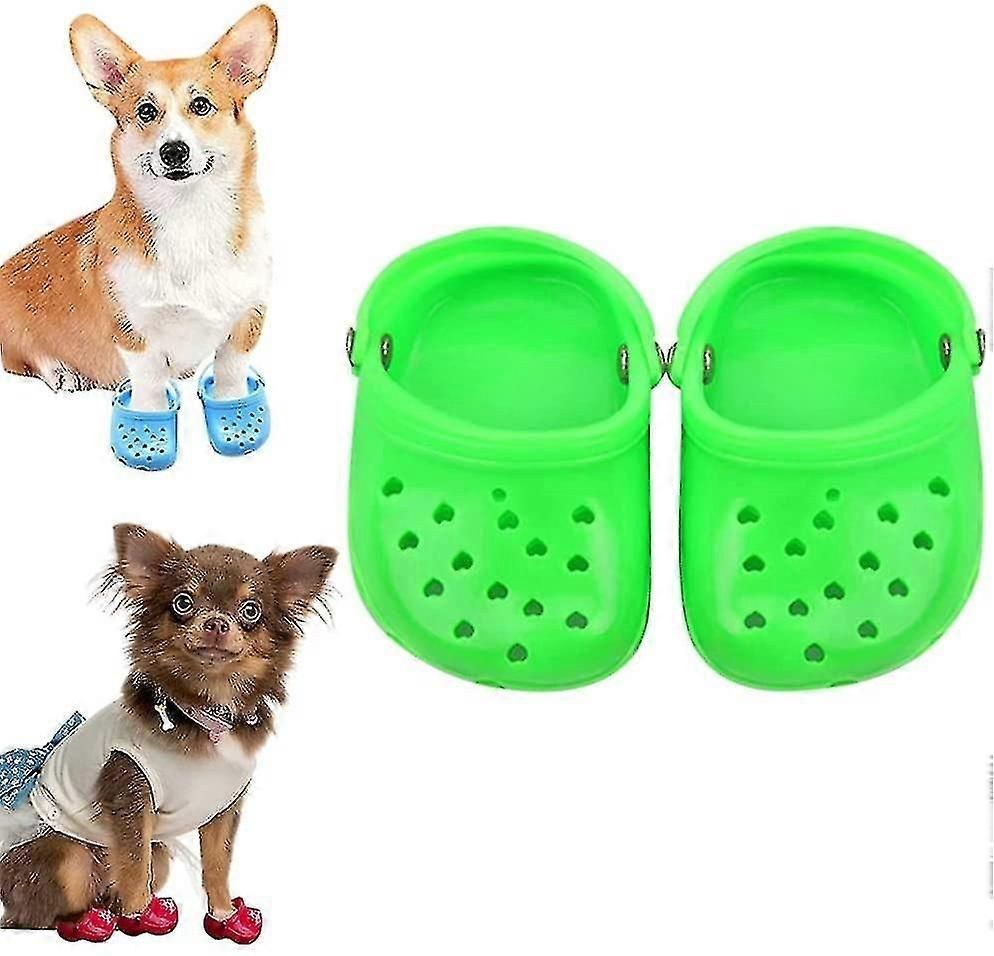 Pet Shoes Dog Summer Slippers Breathable Mesh Candy