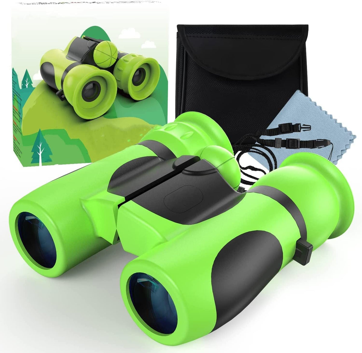 Children High Power Binoculars Toy Outdoor Adventure Student Telescope