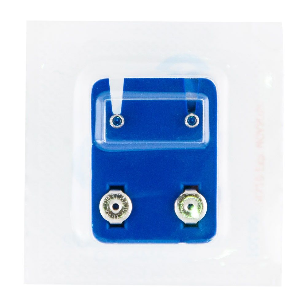 Caflon Singles Birthstone, Mini Sapphire White Stainless Earring