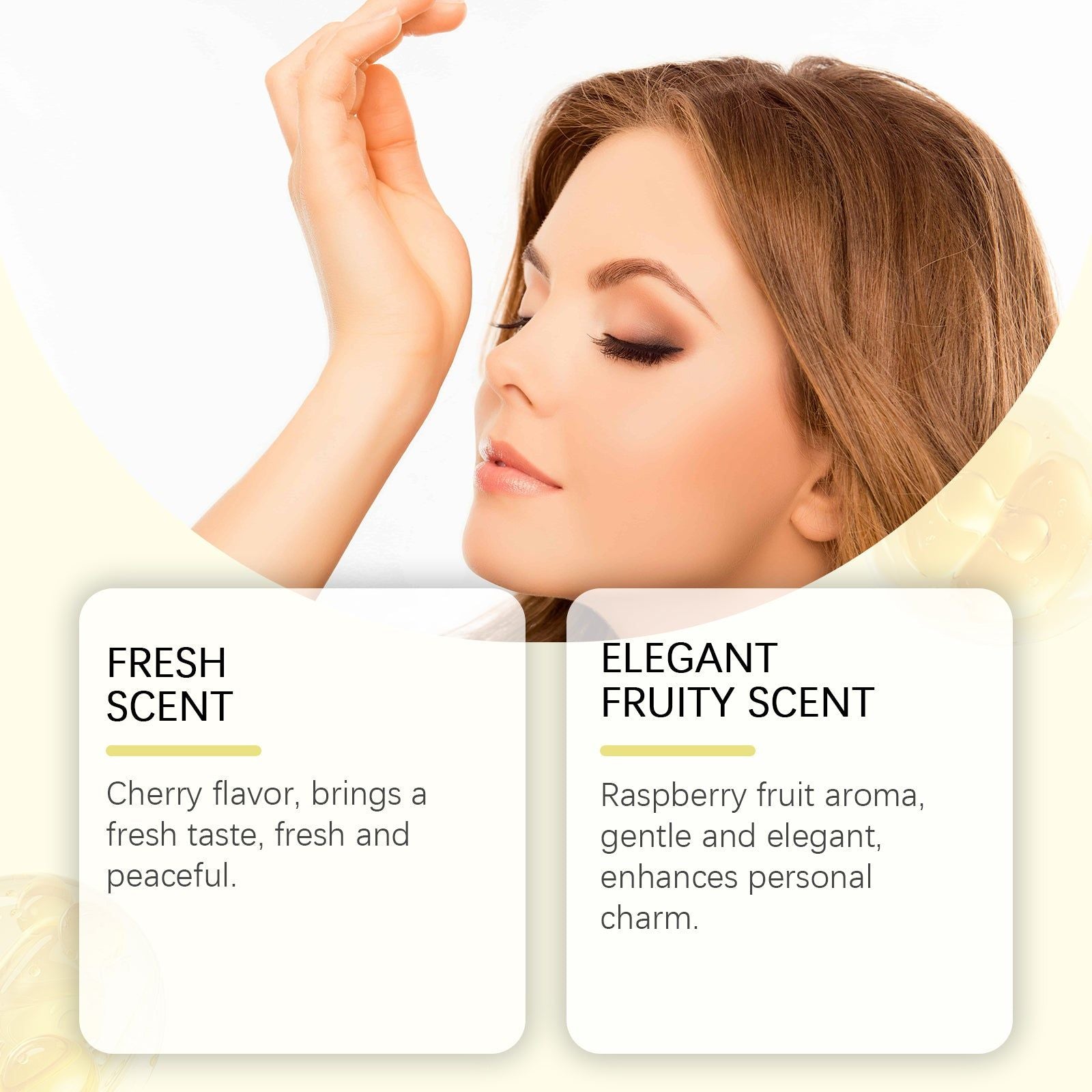 Cherry Fragrance Spray, Retain Fragrance, Long-Lasting, Elegant, Romantic Perfume ,50ml
