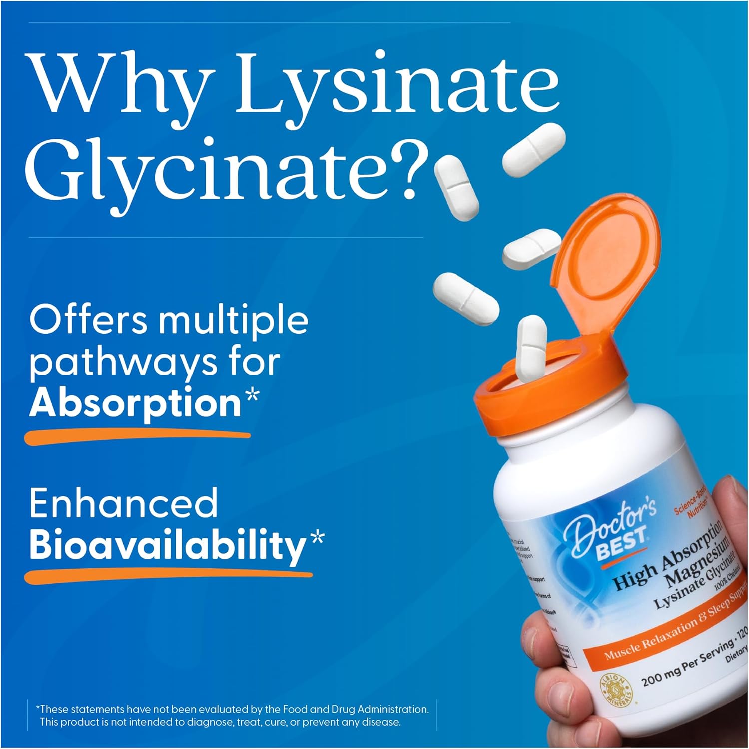 Dr Best High Absorption Magnesium 200mg 240tabs