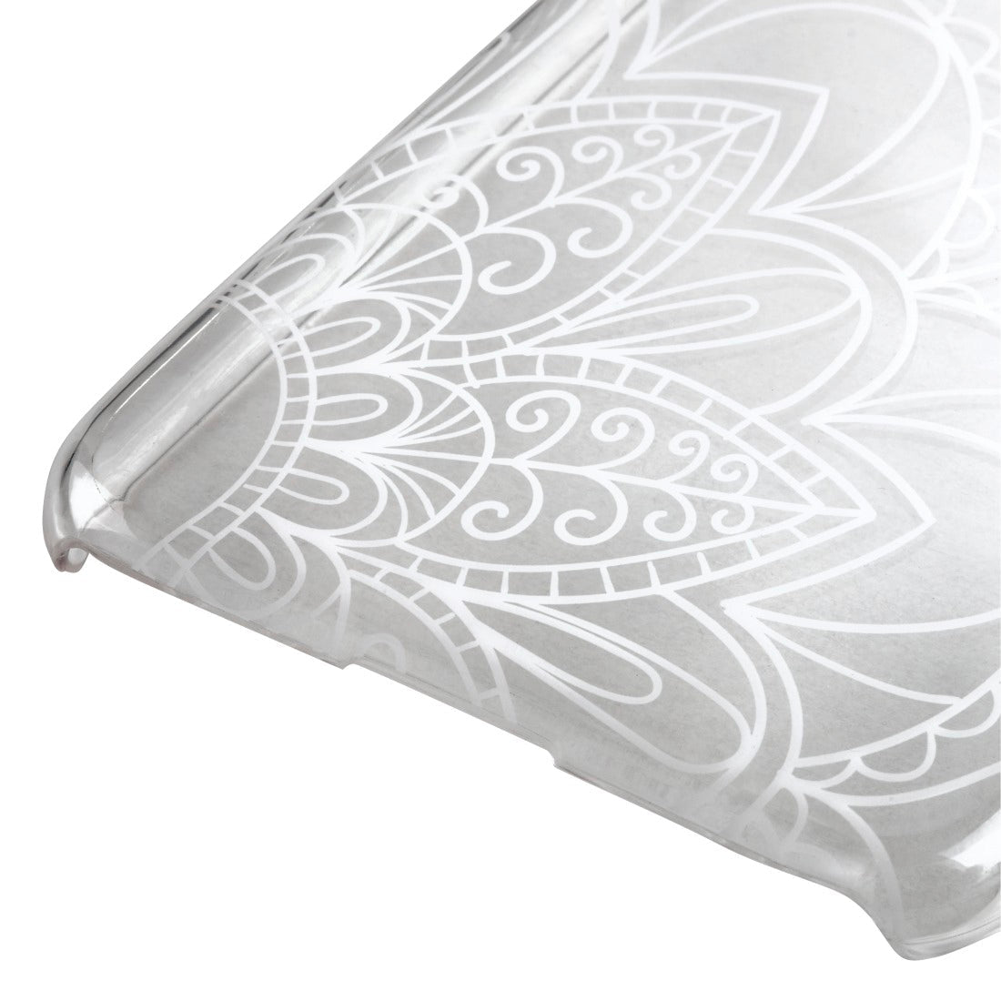 HAMA 181647 "Lotus" Cover for Apple iPhone X, transparent/white