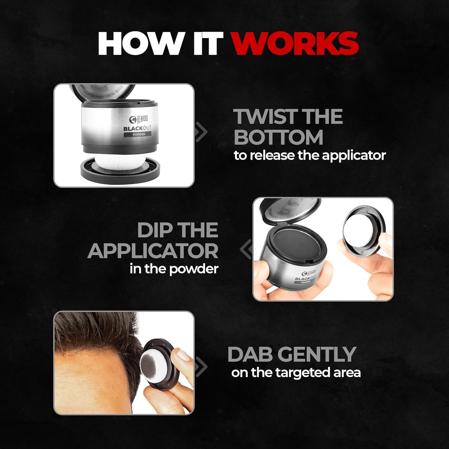 Beardo Blackout Powder 4g