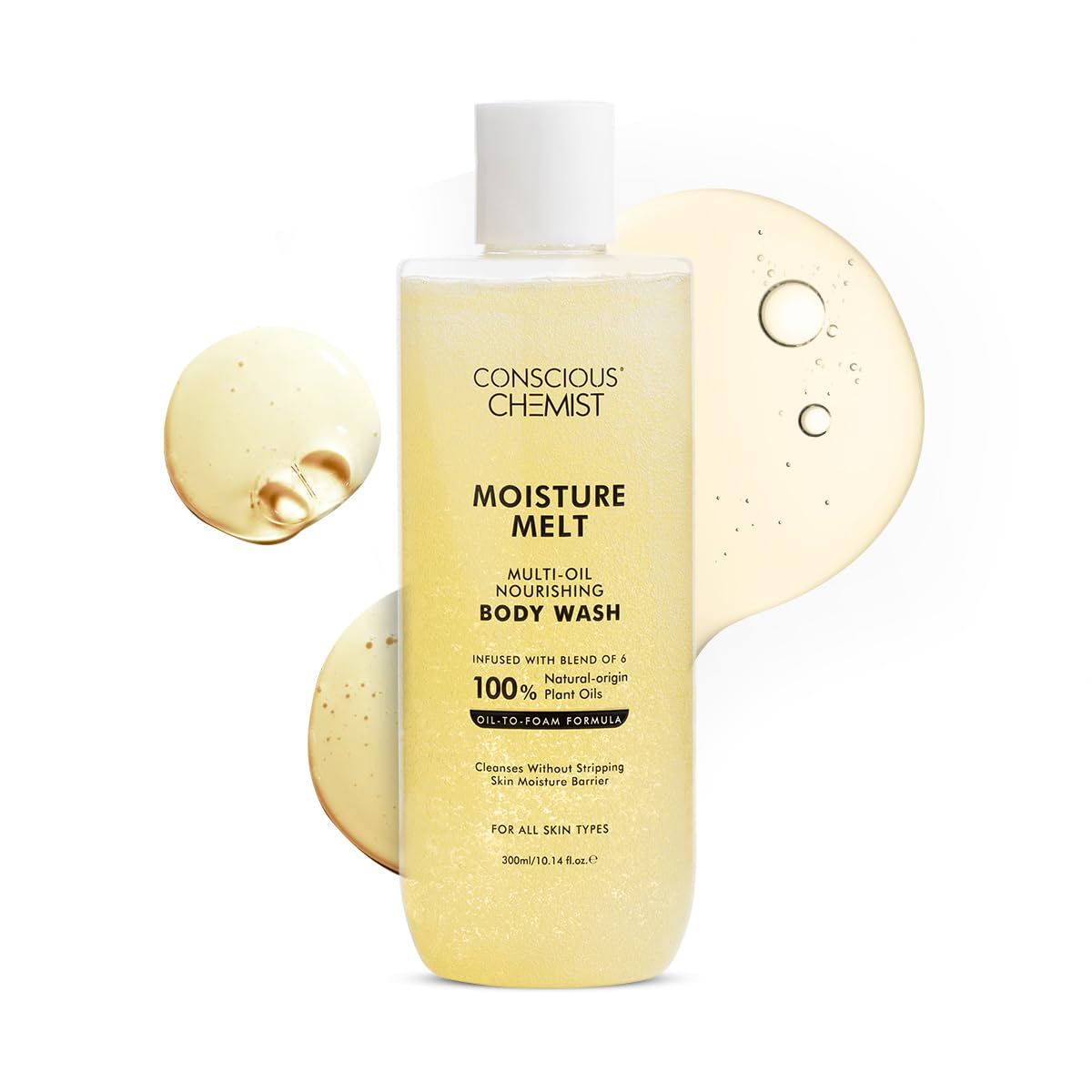 Conscious Chemist Multi-Oil Body Wash Shower Gel | 300ml