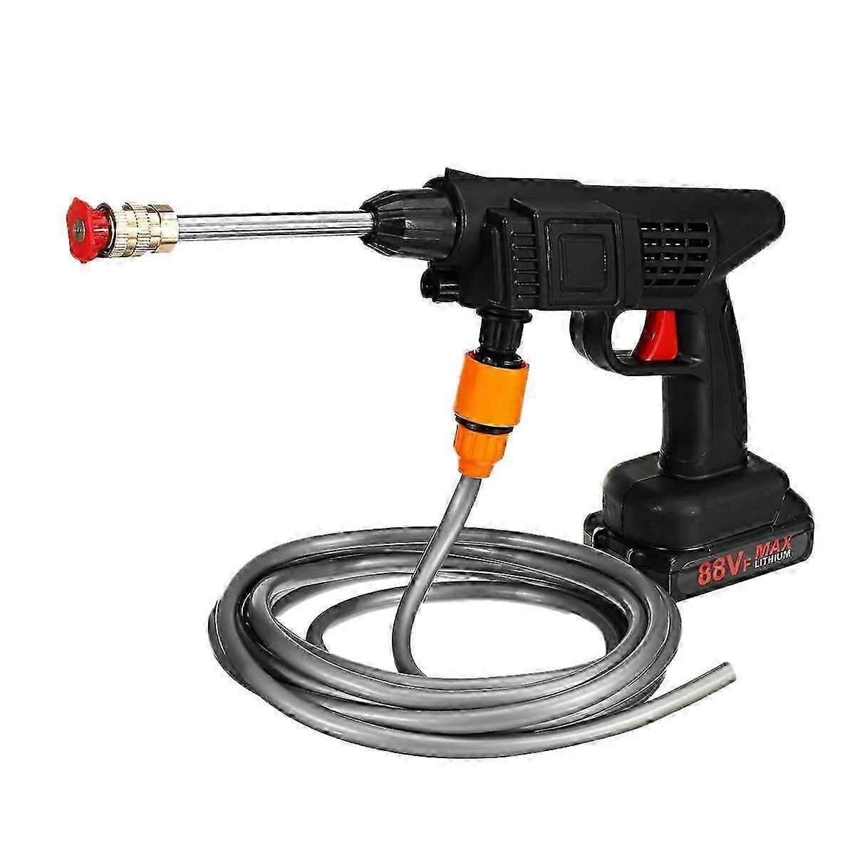 60 Bar 1500W Cordless High Pressure Car Washer Electric Water Foam