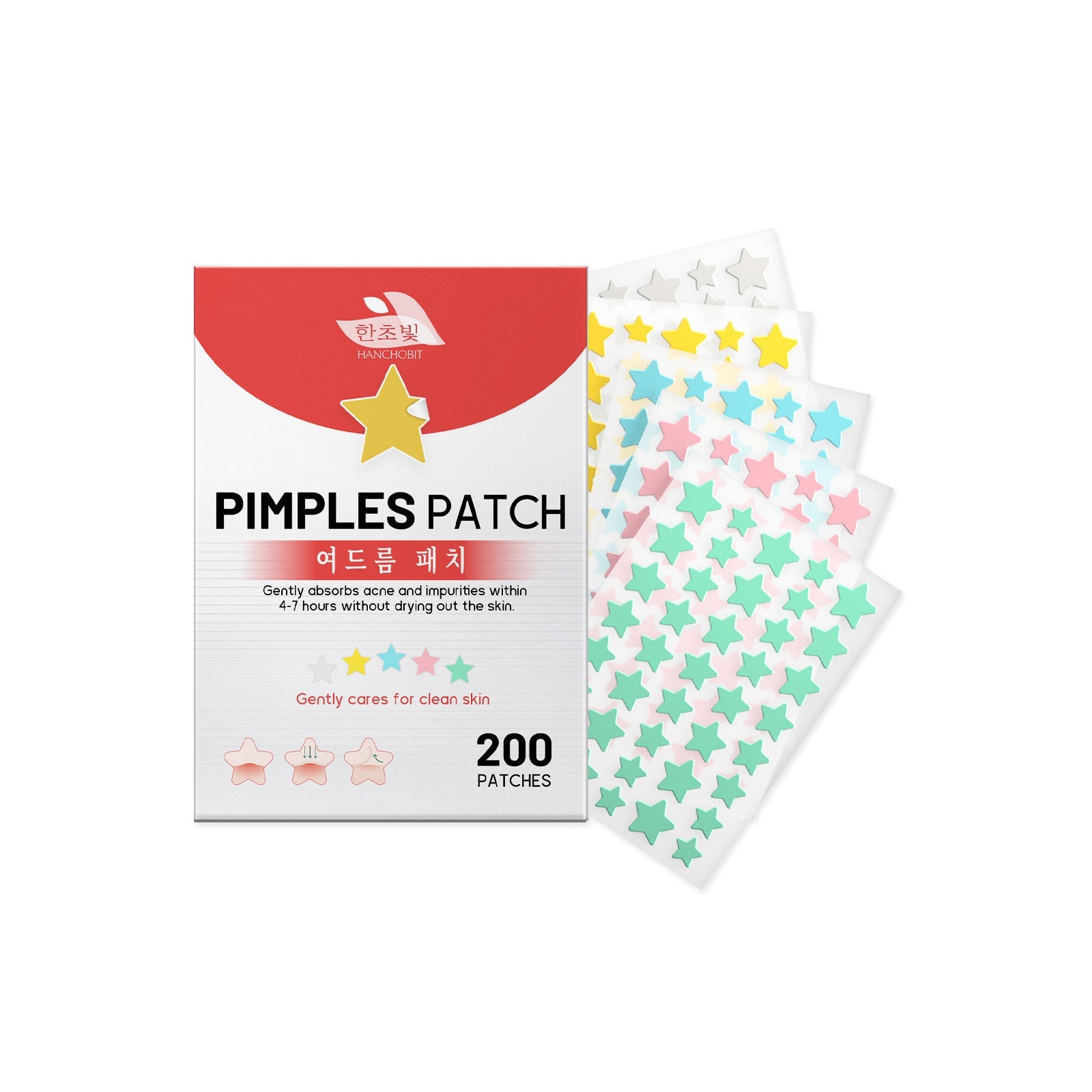 Acne Patch, Fast Clear Skin, Gentle Nourishing, Breathable, Daily Acne Care ,200pcs